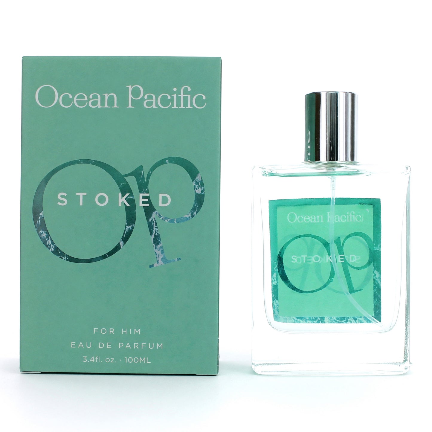OP Stoked by Ocean Pacific, 3.4 oz EDT Spray for Men by Ocean Pacific