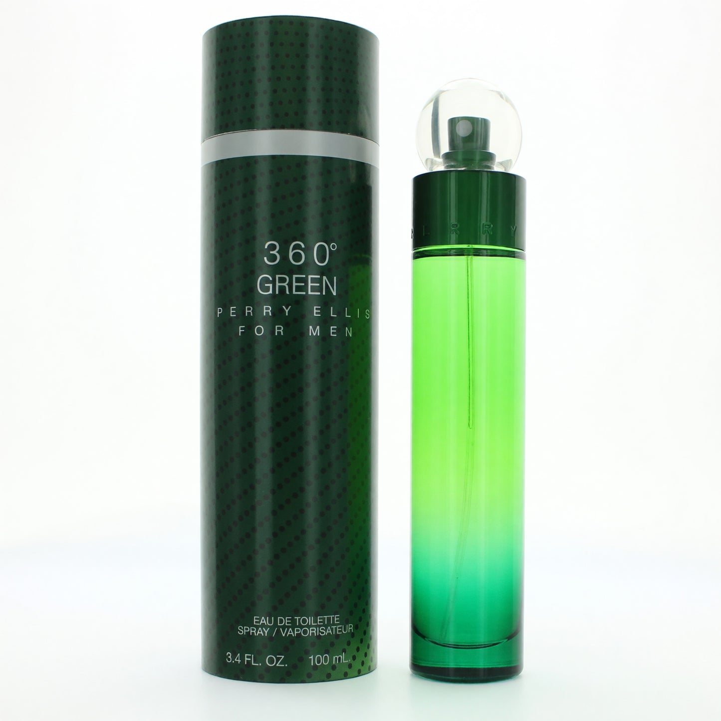 Perry Ellis 360 Green by Perry Ellis, 3.4 oz EDT Spray for Men by Perry Ellis