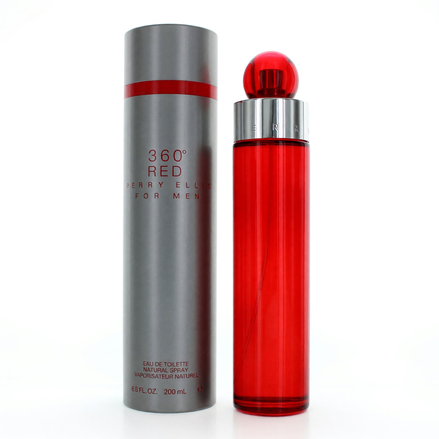 Perry Ellis 360 Red by Perry Ellis, 6.8 oz EDT Spray for Men by Perry Ellis