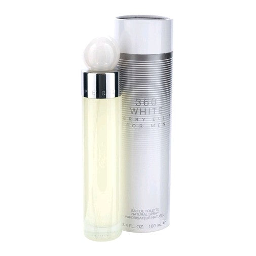 Perry Ellis 360 White by Perry Ellis, 3.4 oz EDT Spray for Men by Perry Ellis