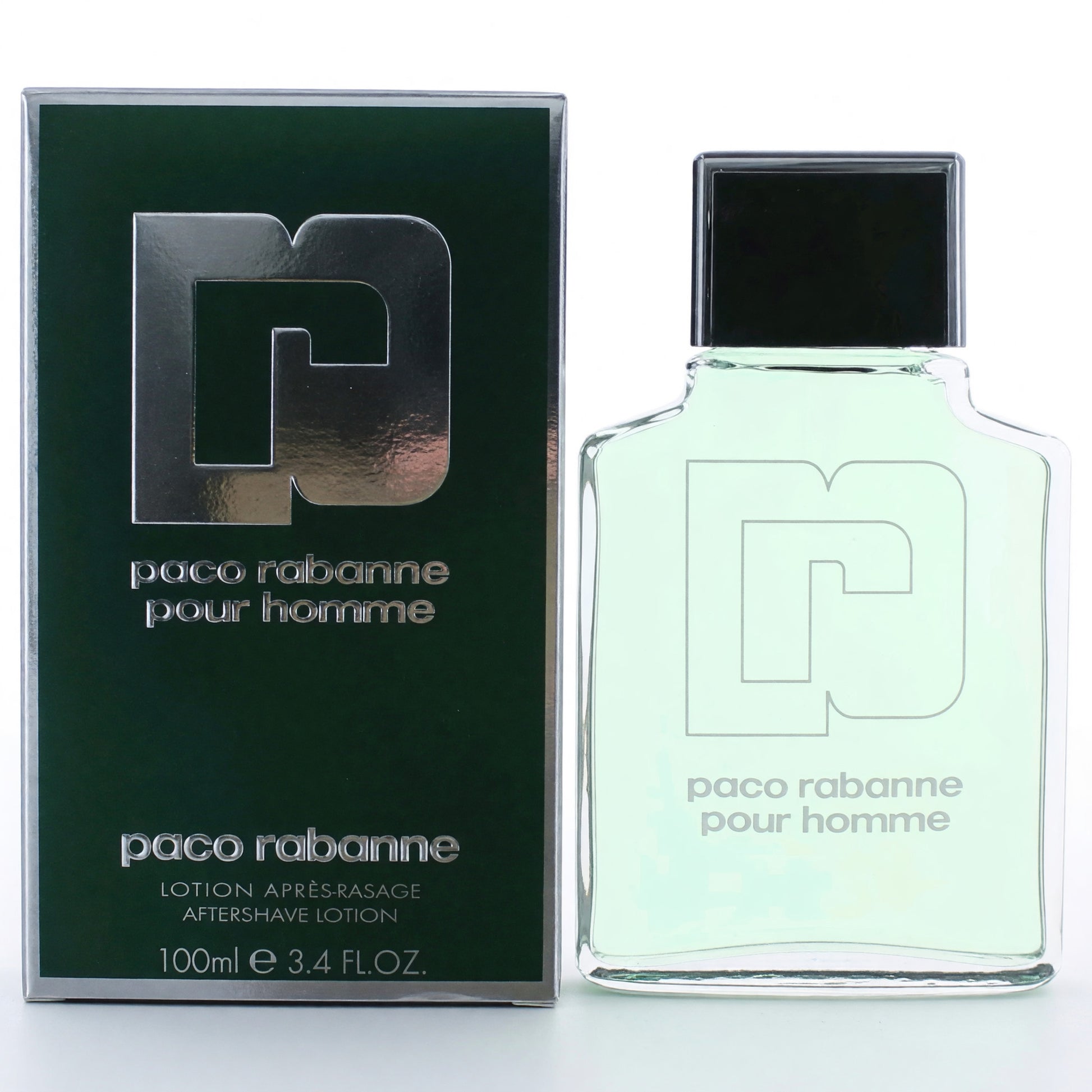 Paco Rabanne Pour Homme by Paco Rabanne, 3.4oz Aftershave Lotion men by Paco Rabanne