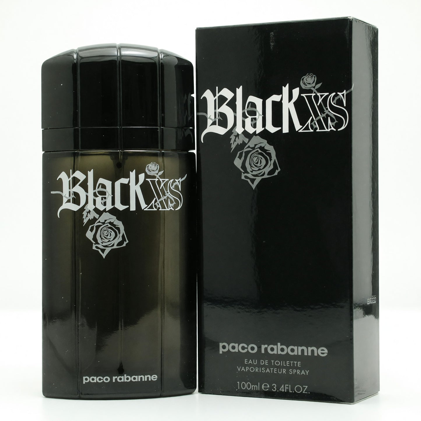 Black XS by Paco Rabanne, 3.3 oz EDT Spray for Men by Paco Rabanne
