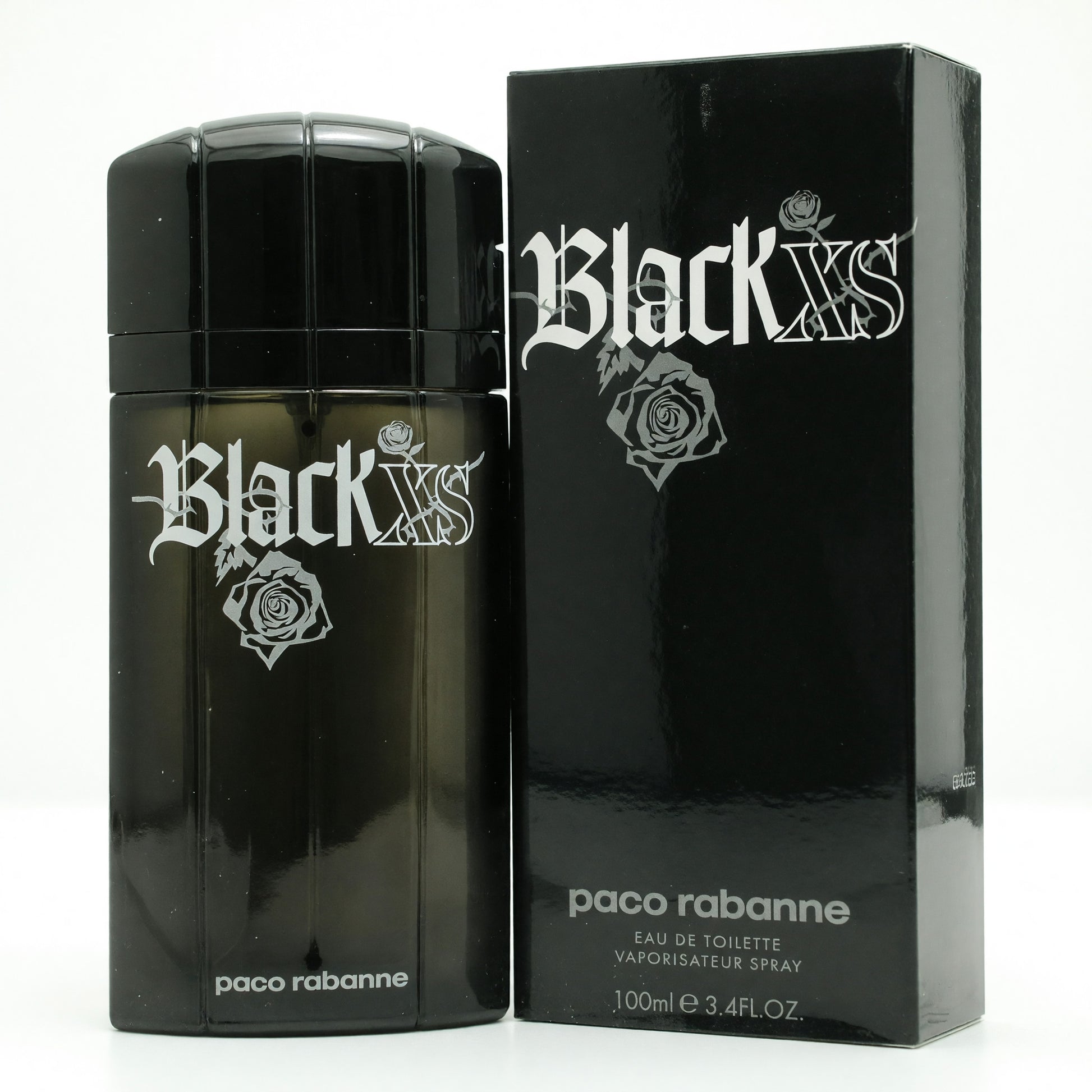 Black XS by Paco Rabanne, 3.3 oz EDT Spray for Men by Paco Rabanne