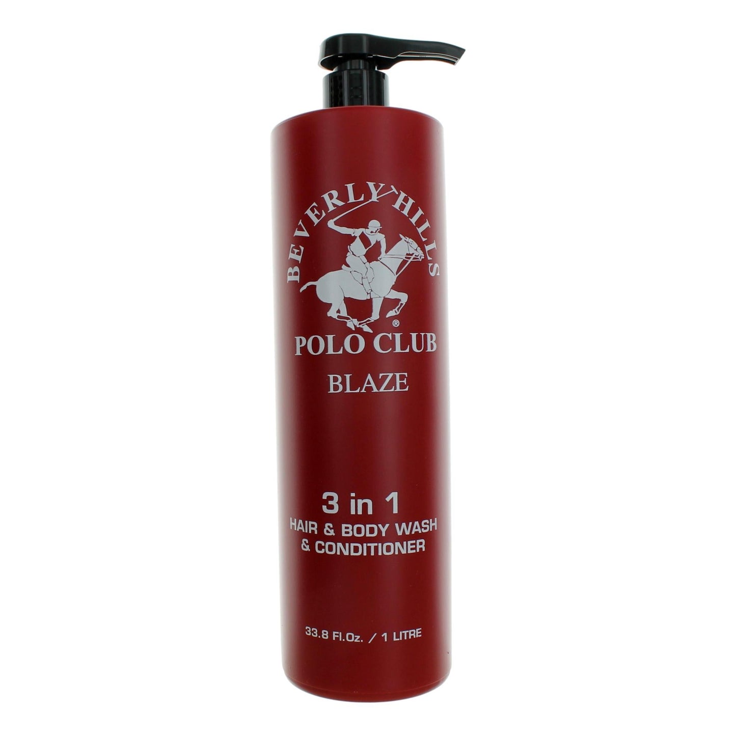 BHPC Blaze, 33.8oz 3-in-1 Hair & Body Wash & Conditioner men by Beverly Hills Polo Club