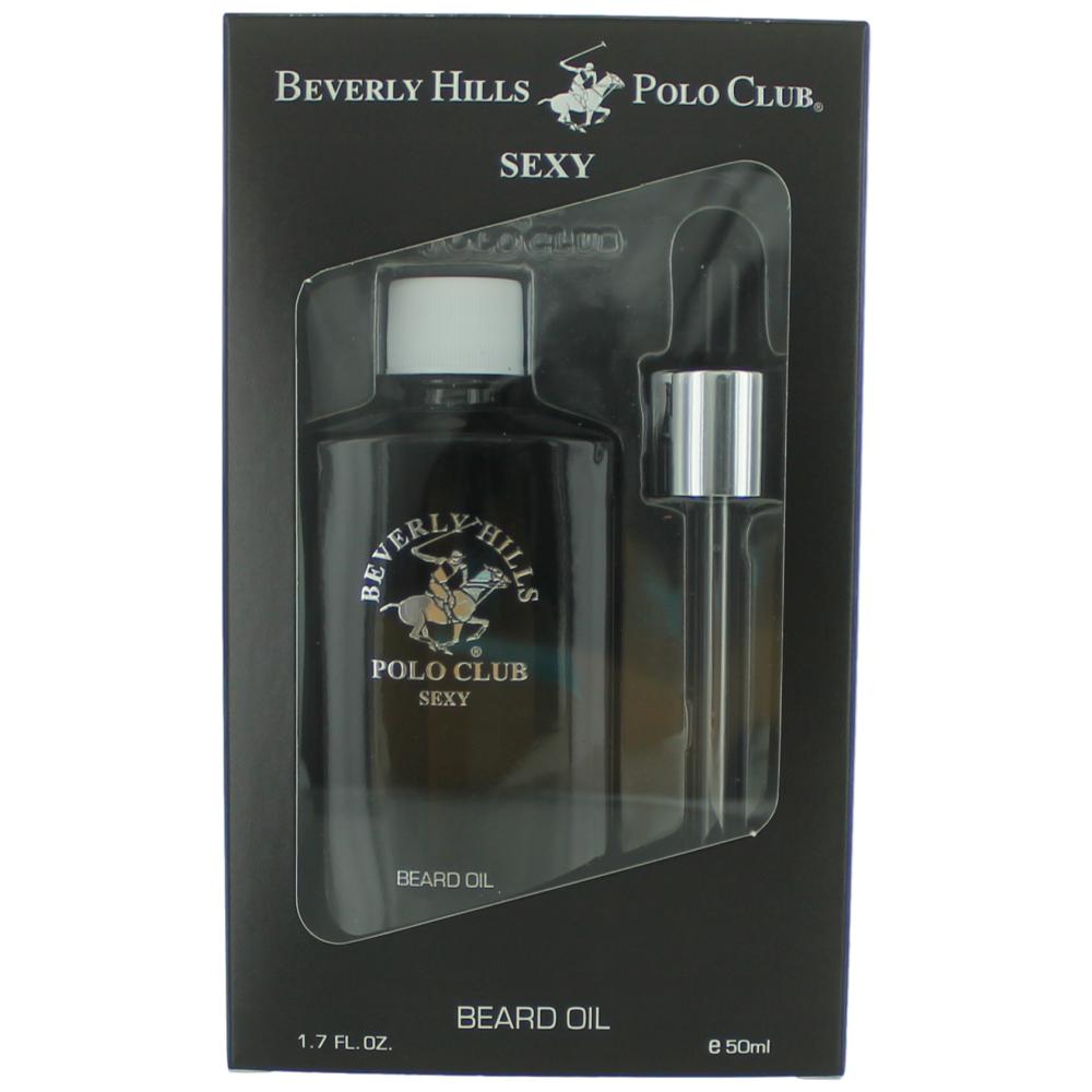 BHPC Sexy by Beverly Hills Polo Club, 1.7 oz Beard Oil for Men by Beverly Hills Polo Club