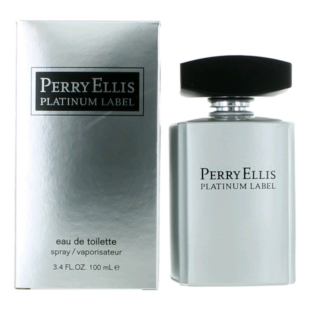 Perry Ellis Platinum Label by Perry Ellis, 3.4 oz EDT Spray for men by Perry Ellis