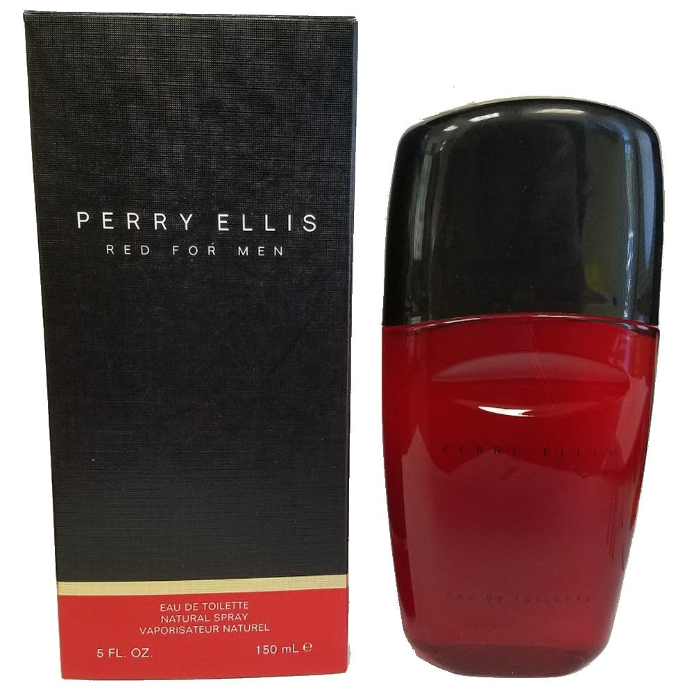 Perry Ellis Red by Perry Ellis, 5 oz EDT Spray for Men by Perry Ellis