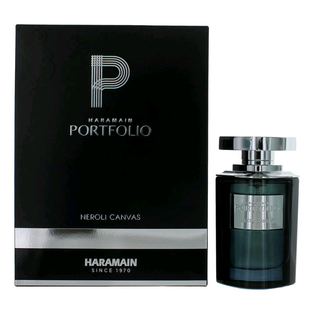 Portfolio Neroli Canvas by Al Haramain, 2.5 oz EDP Spray Unisex by Al Haramain
