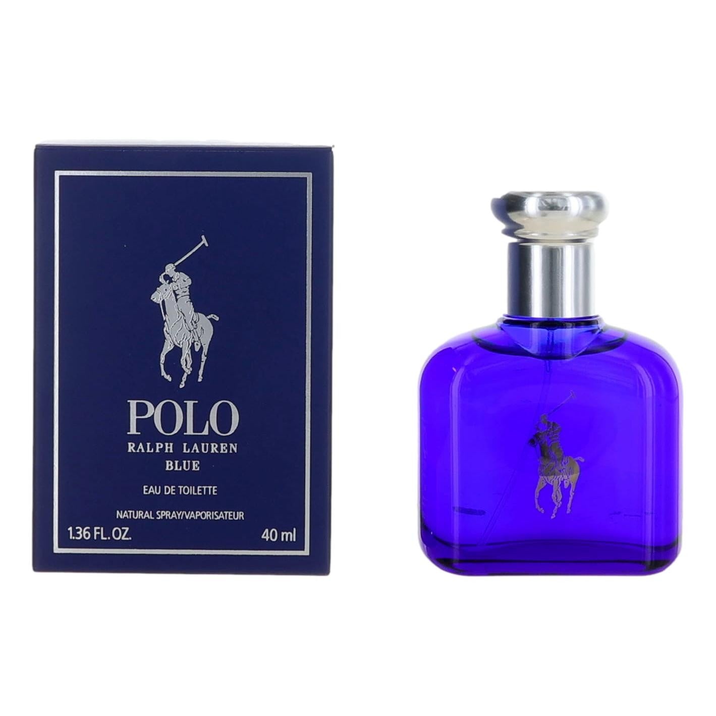Polo Blue by Ralph Lauren, 1.36 oz EDT Sprat for Men by Ralph Lauren