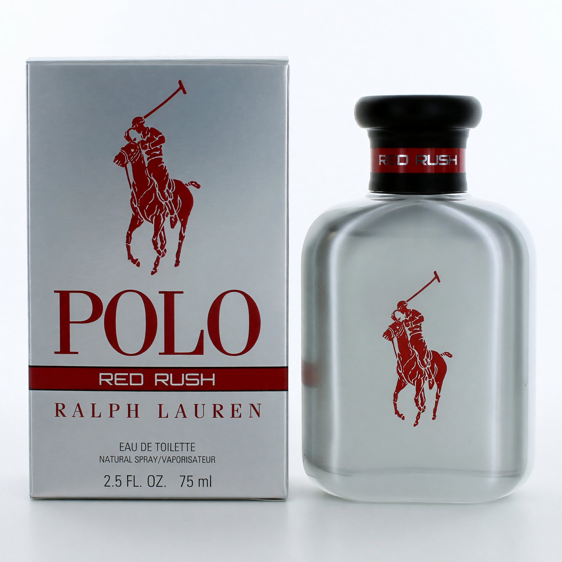 Polo Red Rush by Ralph Lauren, 2.5 oz EDT Spray for Men by Ralph Lauren