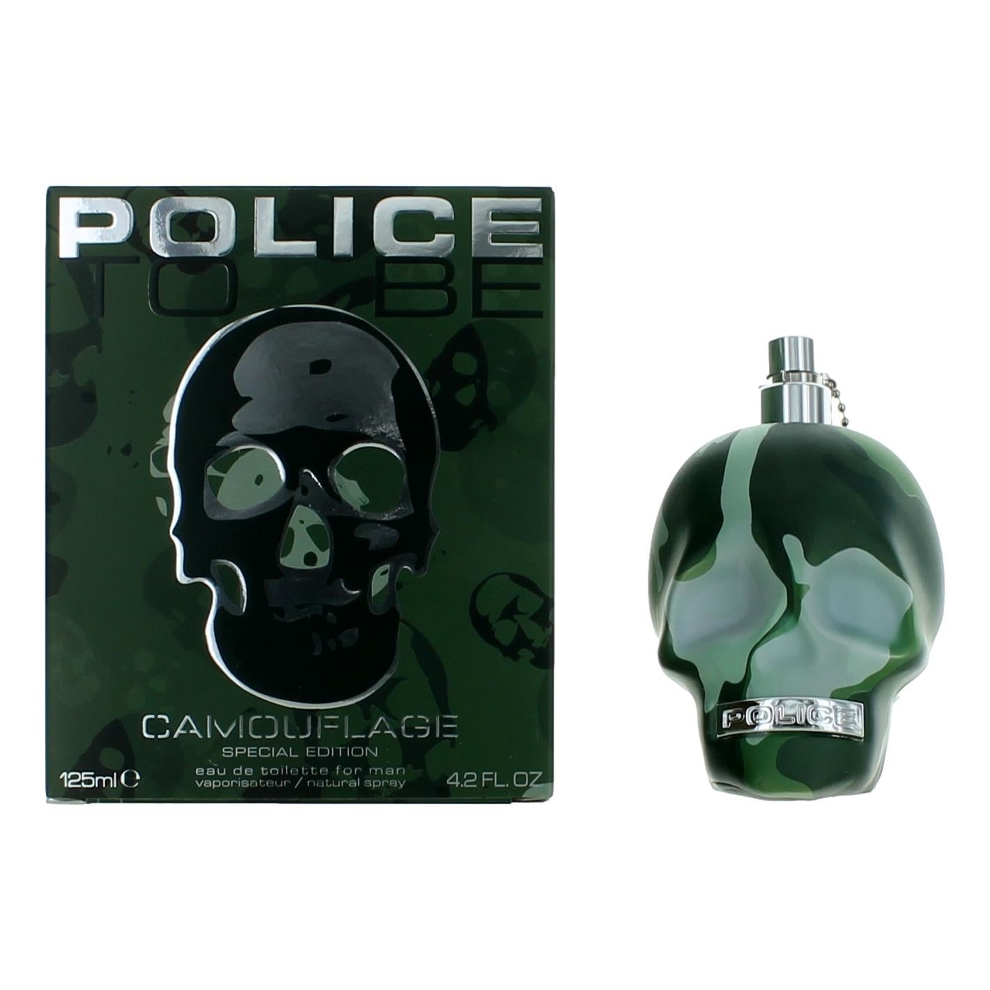 Police To Be Camouflage by Police, 4.2 oz EDT Spray for Men by Police