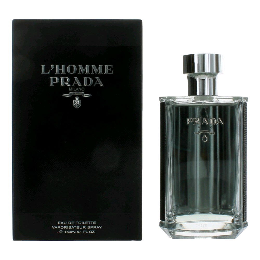 L'Homme Prada by Prada, 5.1 oz EDT Spray for Men by Prada