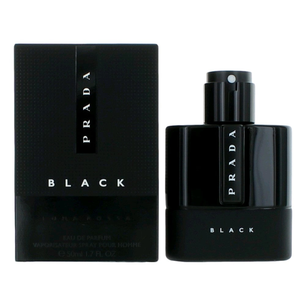 Prada Luna Rossa Black by Prada, 1.7 oz EDP Spray for Men by Prada