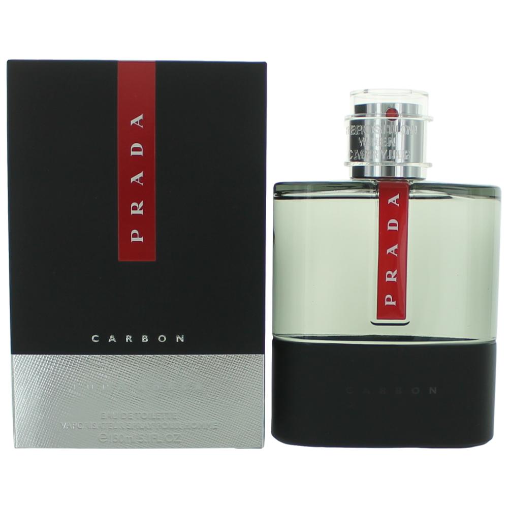 Prada Luna Rossa Carbon by Prada, 5.1 oz EDT Spray for Men by Prada