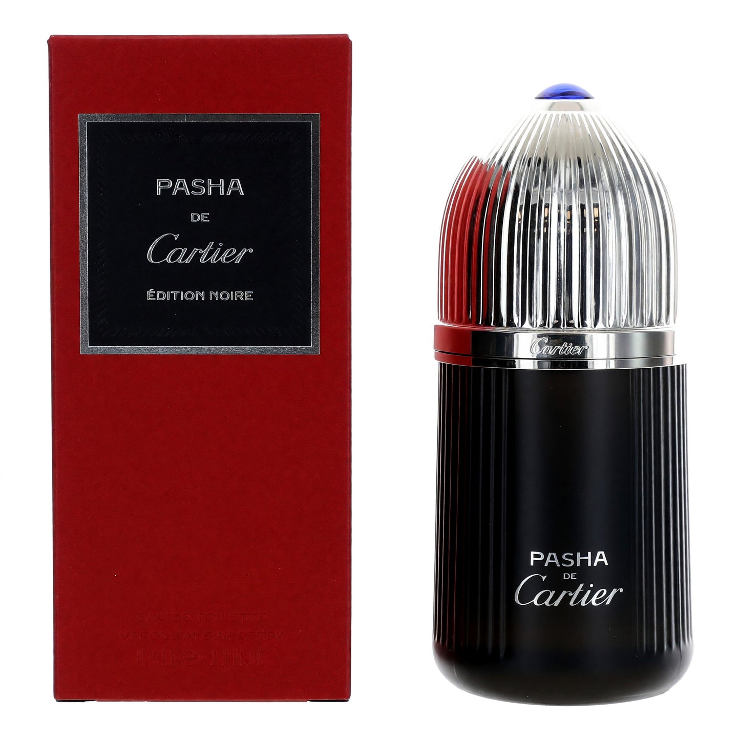 Pasha de Cartier Edition Noire by Cartier, 3.3 oz EDT Spray for Men by Cartier