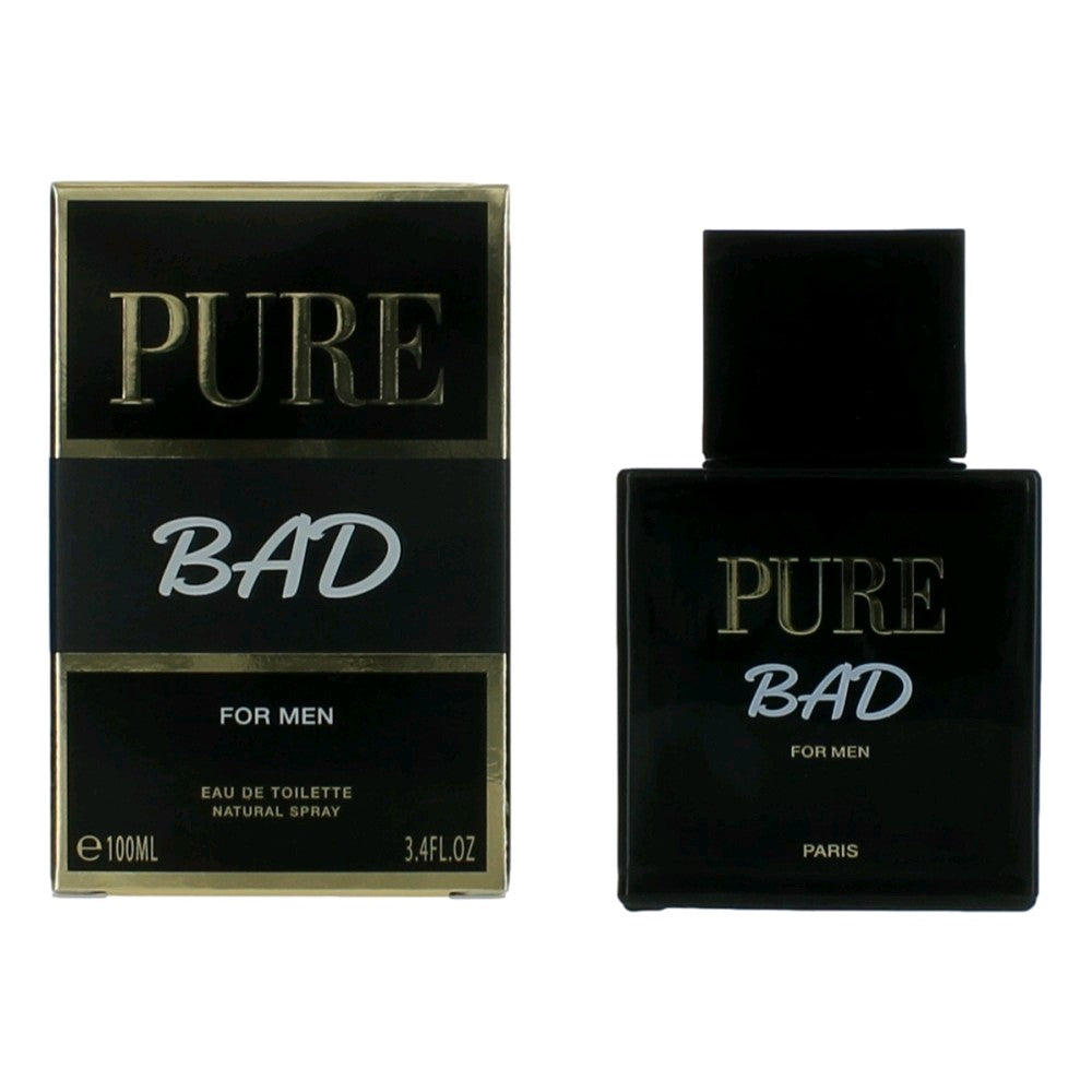 Pure Bad by Karen Low, 3.4 oz EDT Spray for Men by Karen Low