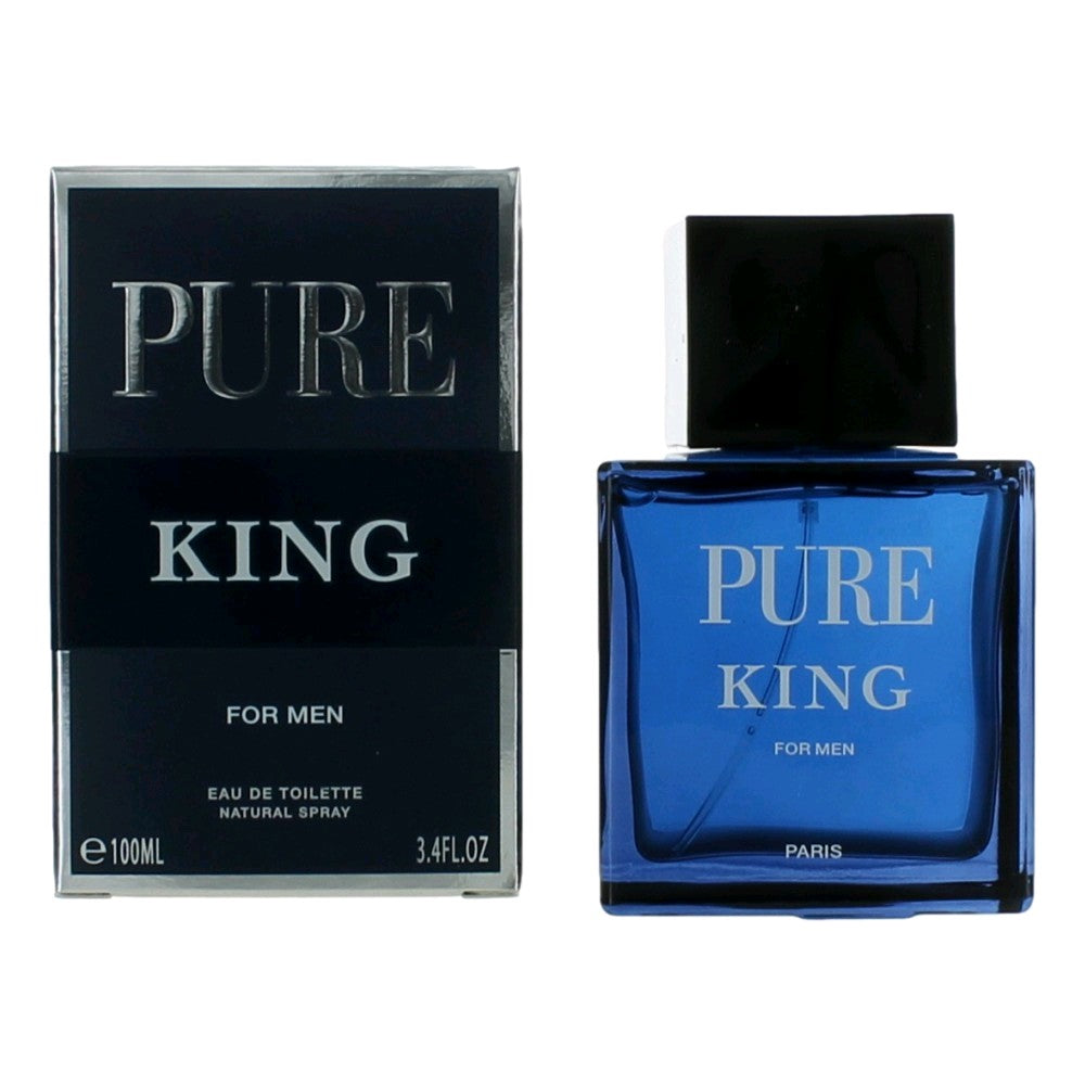 Pure King by Karen Low, 3.4 oz EDT Spray for Men by Karen Low