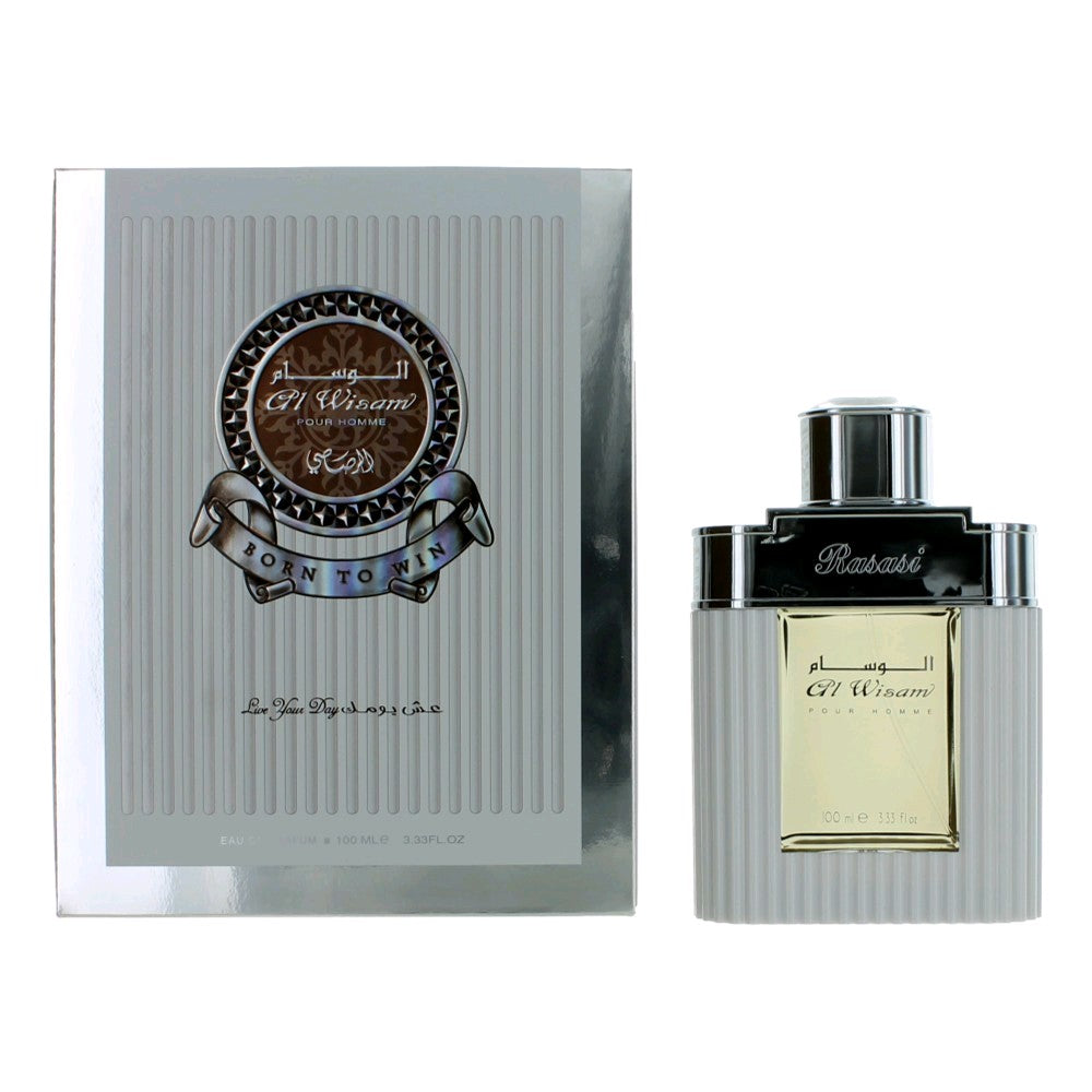 Al Wisam by Rasasi, 3.3 oz EDP Spray for Men by Rasasi