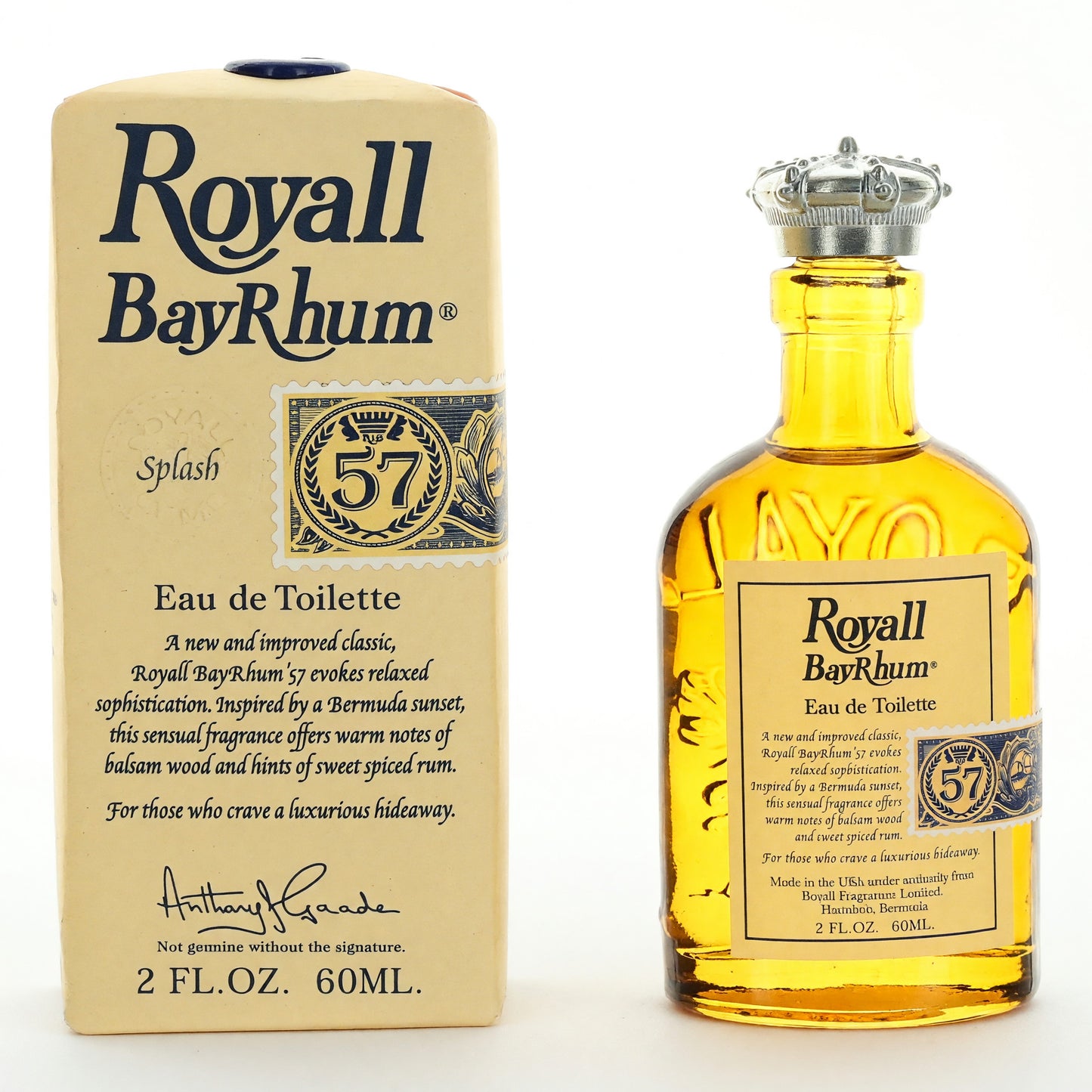 Royall BayRhum by Royall Fragrances, 2oz All Purpose Lotion Splash men by Royall Fragrances