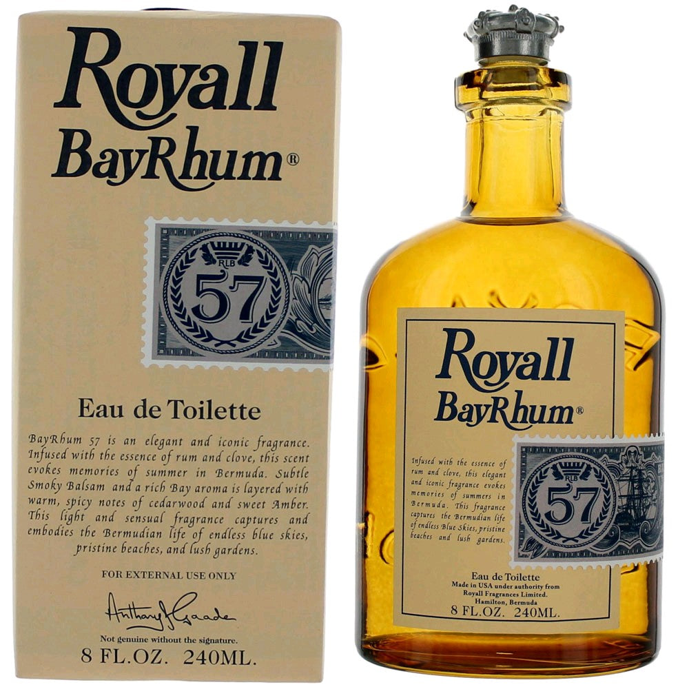 Royall BayRhum 57 by Royall Fragrances, 8 oz EDT Splash for Men by Royall Fragrances