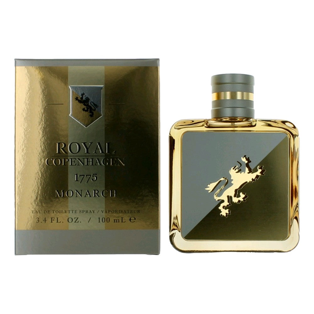 Royal Copenhagen 1775 Monarch by Royal Copenhagen, 3.4oz EDT Spray men by Royal Copenhagen