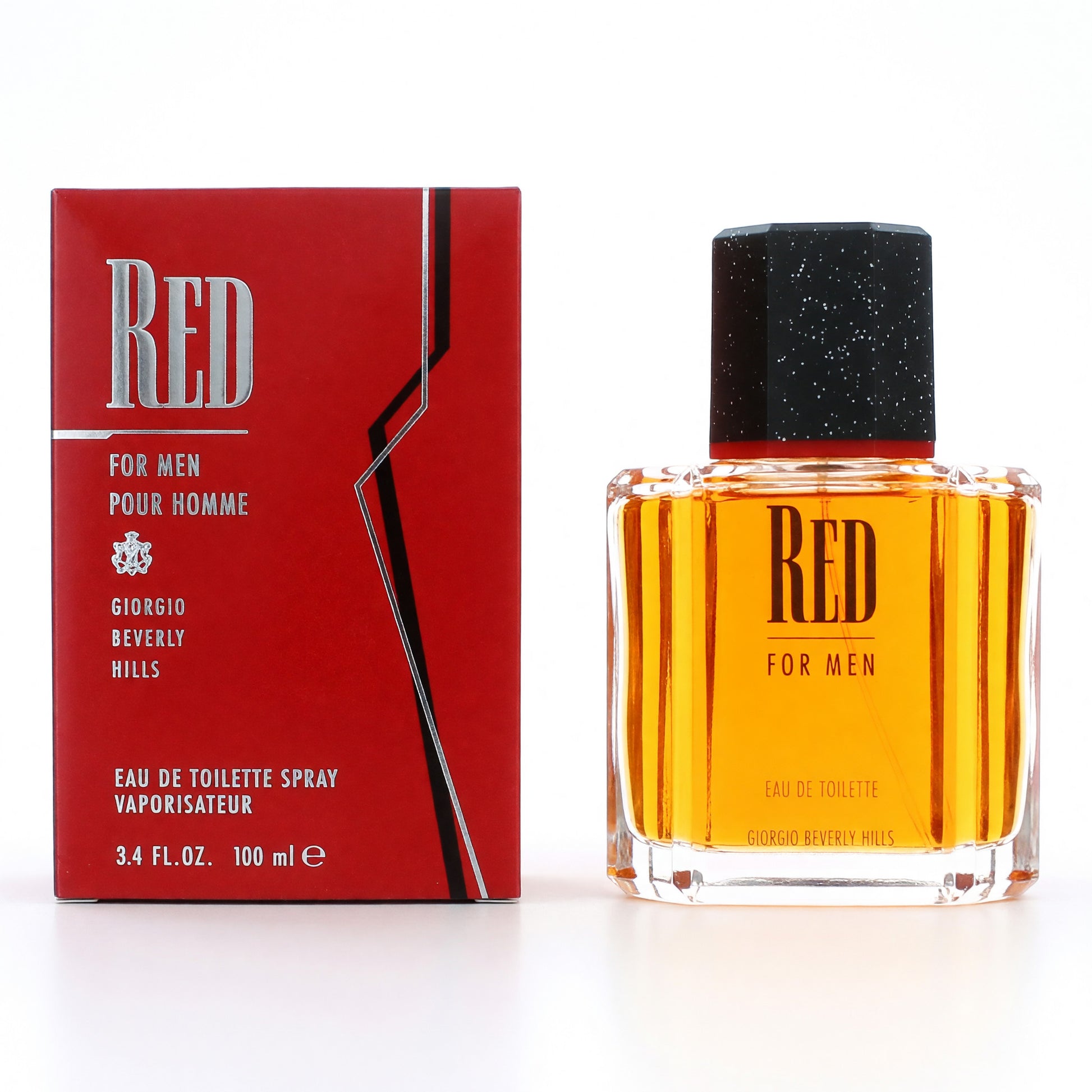 Red by Beverly Hills, 3.4 oz EDT Spray for Men by Beverly Hills