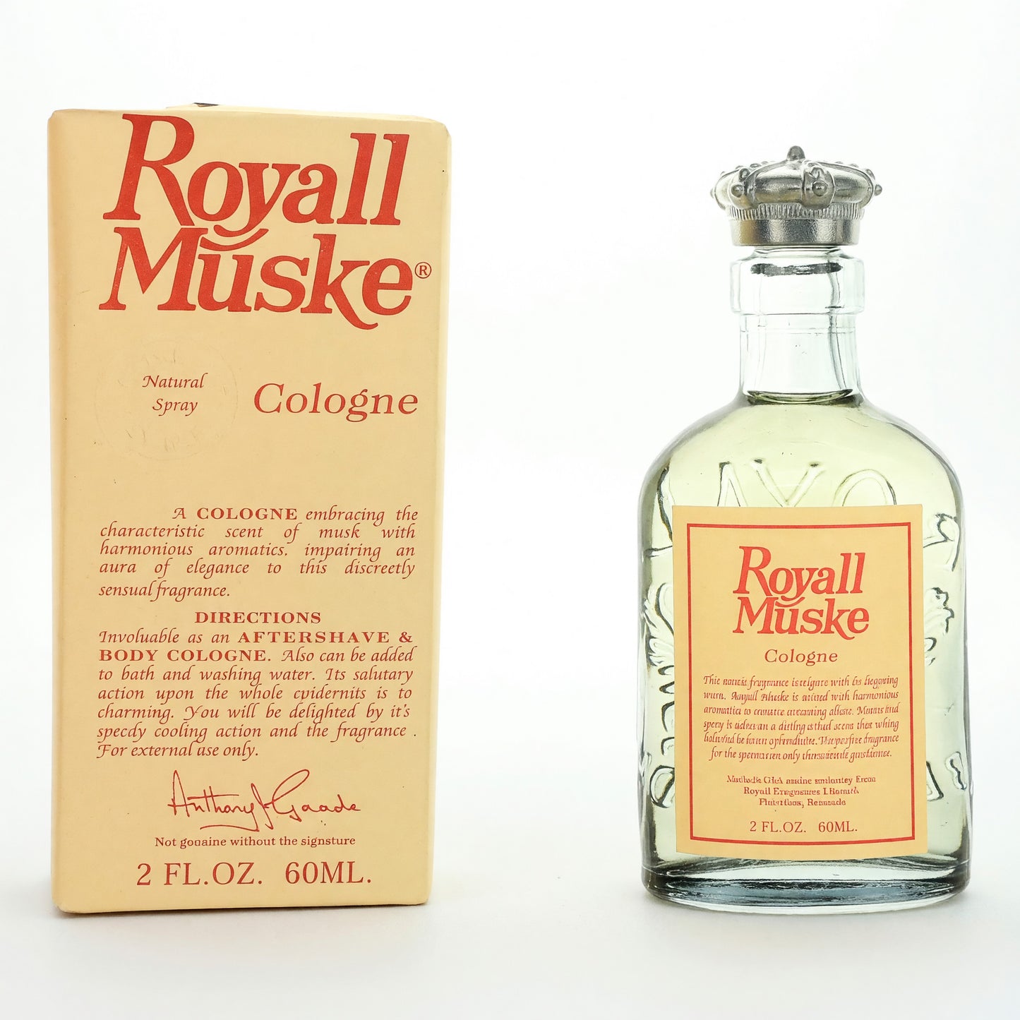 Royall Muske by Royall Fragrances, 2 oz All Purpose Cologne for Men by Royall Fragrances