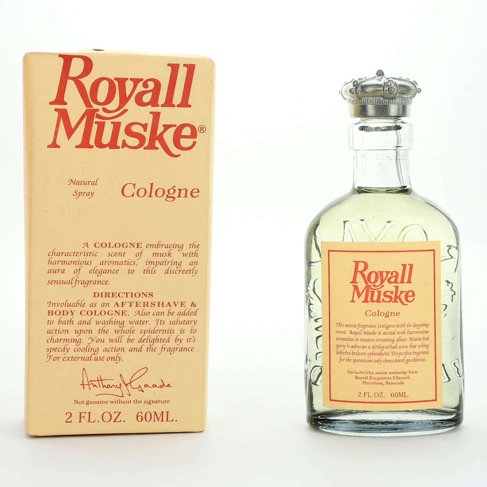 Royall Muske by Royall Fragrances, 2 oz All Purpose Cologne for Men by Royall Fragrances