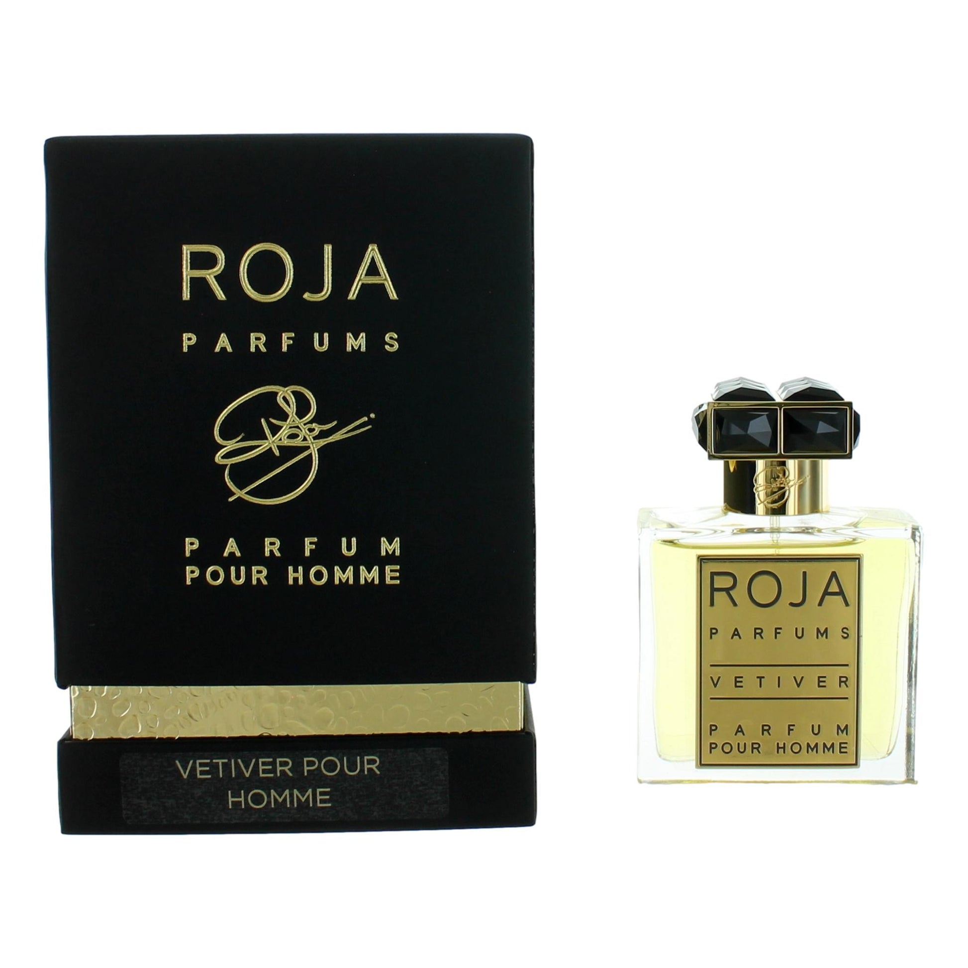 Vetiver Pour Homme by Roja Parfums, 1.7 oz Parfum Spray for Men by Roja