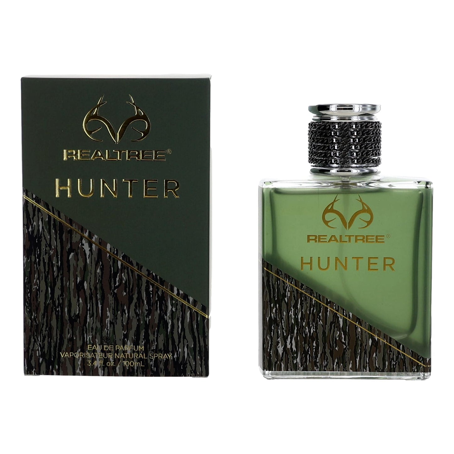 Realtree Hunter by Realtree, 3.4 oz EDP Spray for Men by Realtree