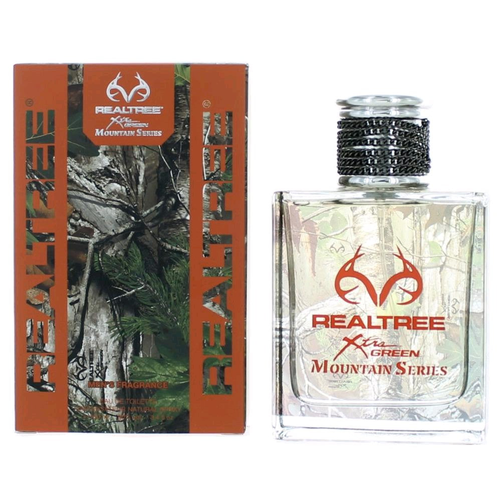 Realtree Mountain Series by Realtree, 3.4 oz EDT Spray for Men by Realtree
