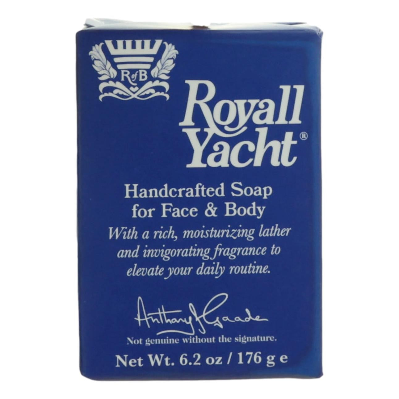 Royall Yacht by Royall Fragrances, 6.2 oz Bar Soap for Men by Royall Fragrances