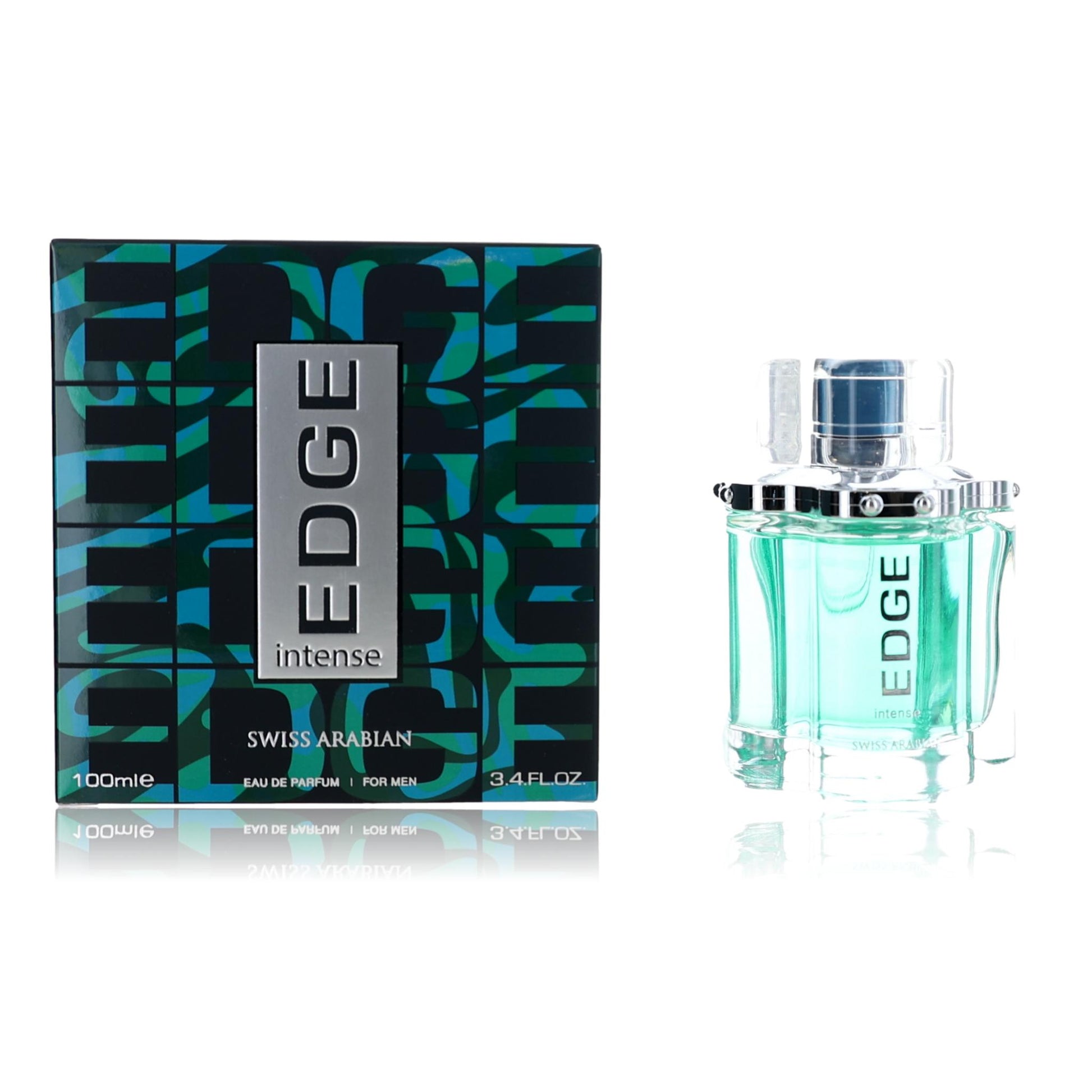 Edge Intense by Swiss Arabian, 3.4 oz EDP Spray for Men by Swiss Arabian