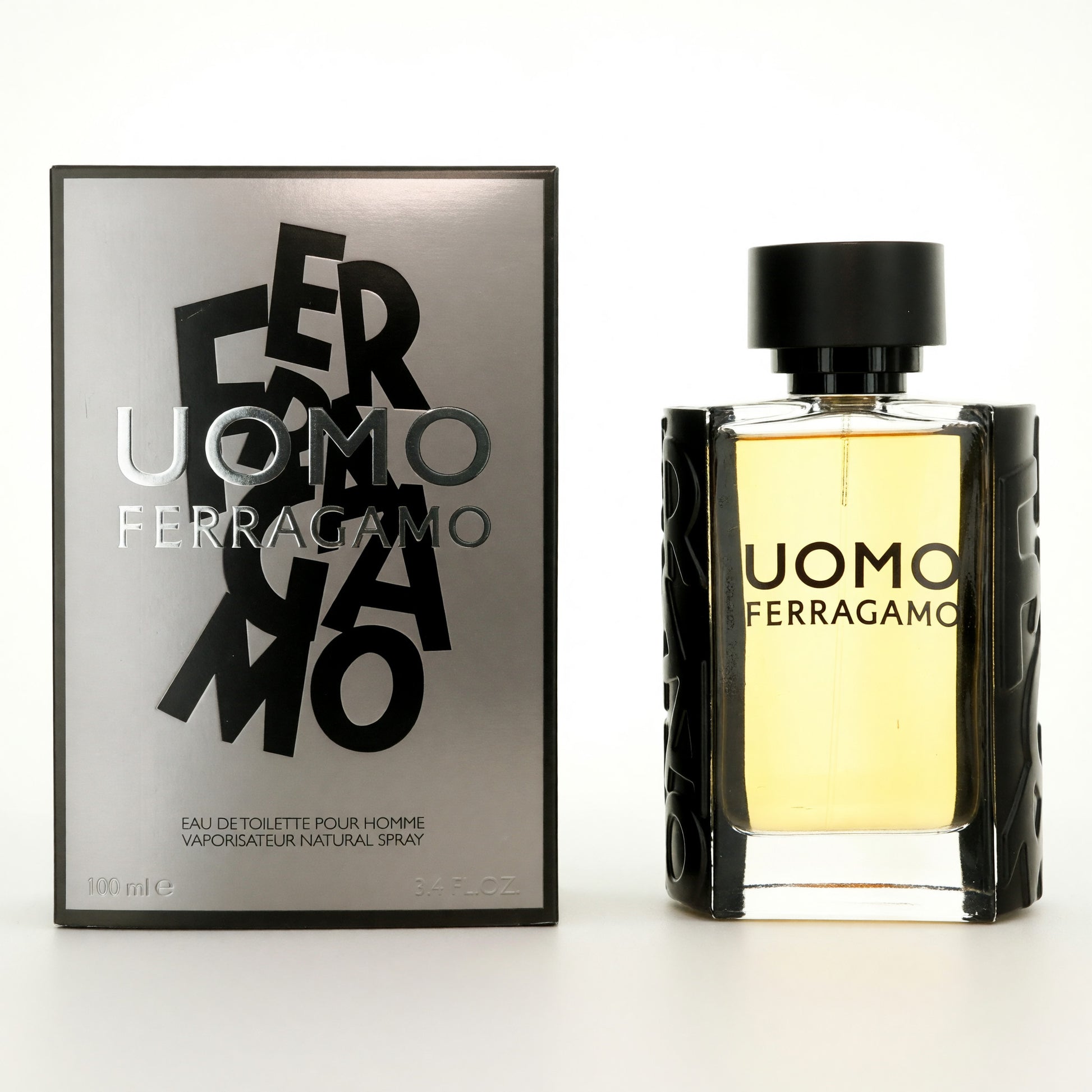 Uomo by Salvatore Ferragamo, 3.4 oz EDT Spray for Men by Salvatore Ferragamo