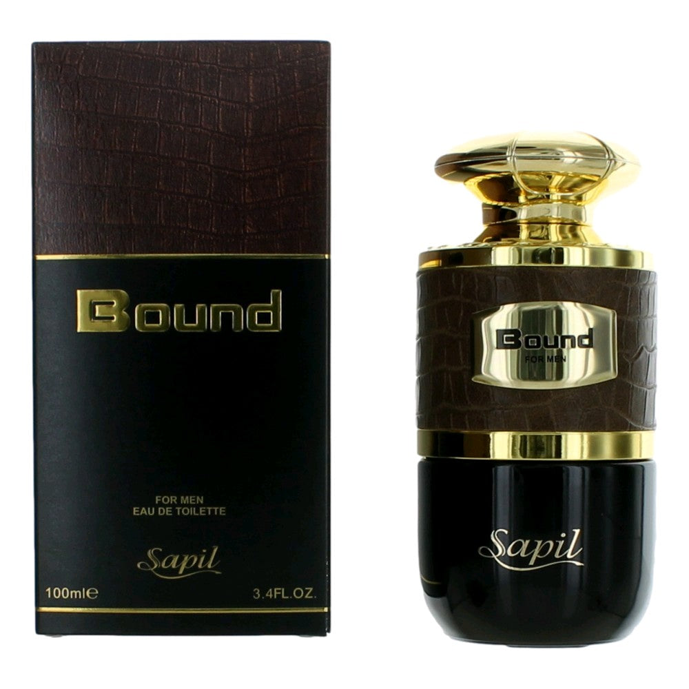 Bound by Sapil, 3.4 oz EDT Spray for Men by Sapil