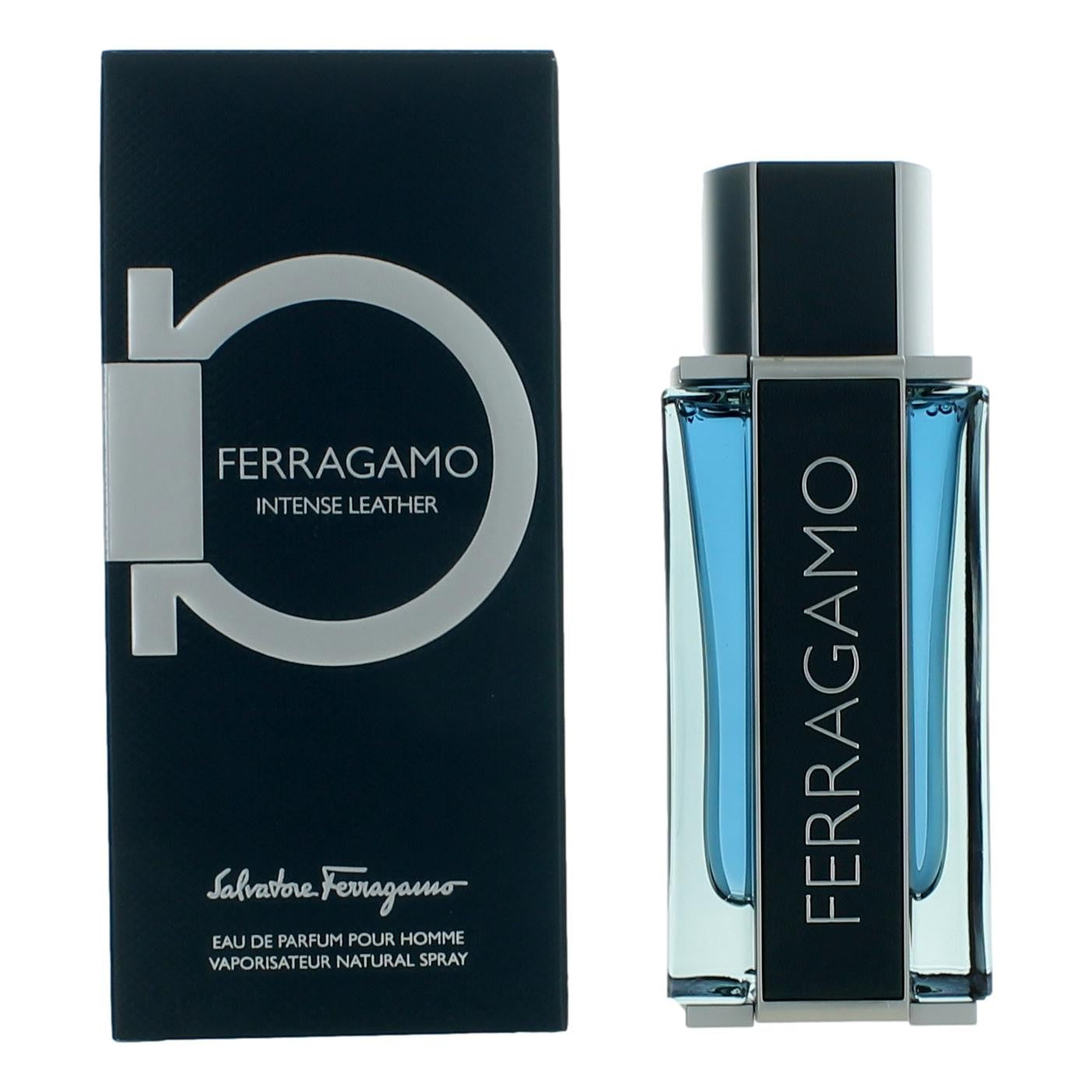 Ferragamo Intense Leather by Salvatore Ferragamo, 3.4oz EDP Spray men by Salvador Dali