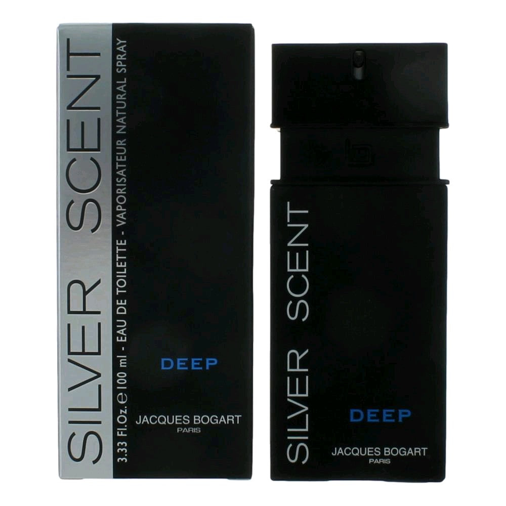 Silver Scent Deep by Jacques Bogart, 3.4 oz EDT Spray for Men by Jacques Bogart