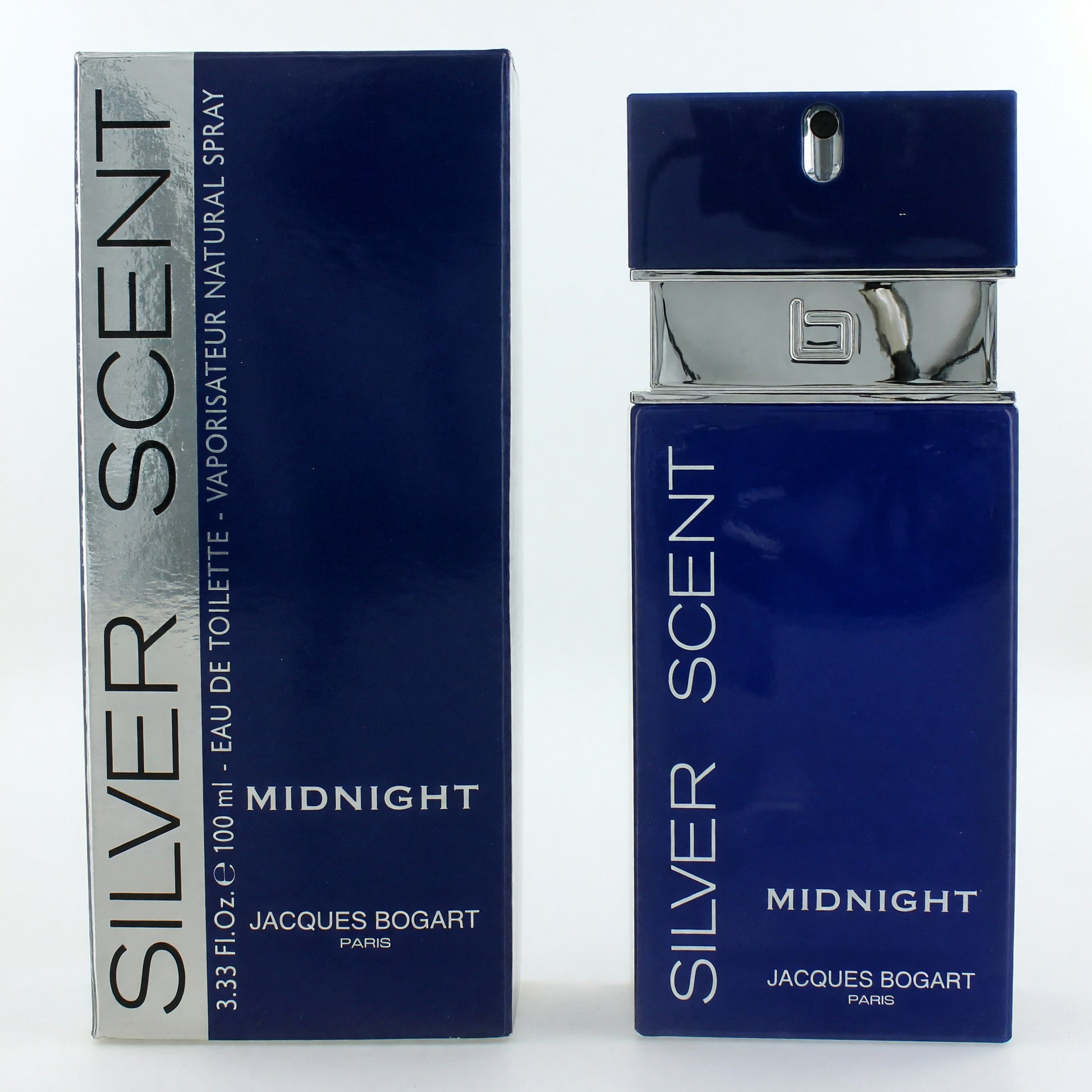 Silver Scent Midnight by Jacques Bogart, 3.33 oz EDT for Men by Jacques Bogart
