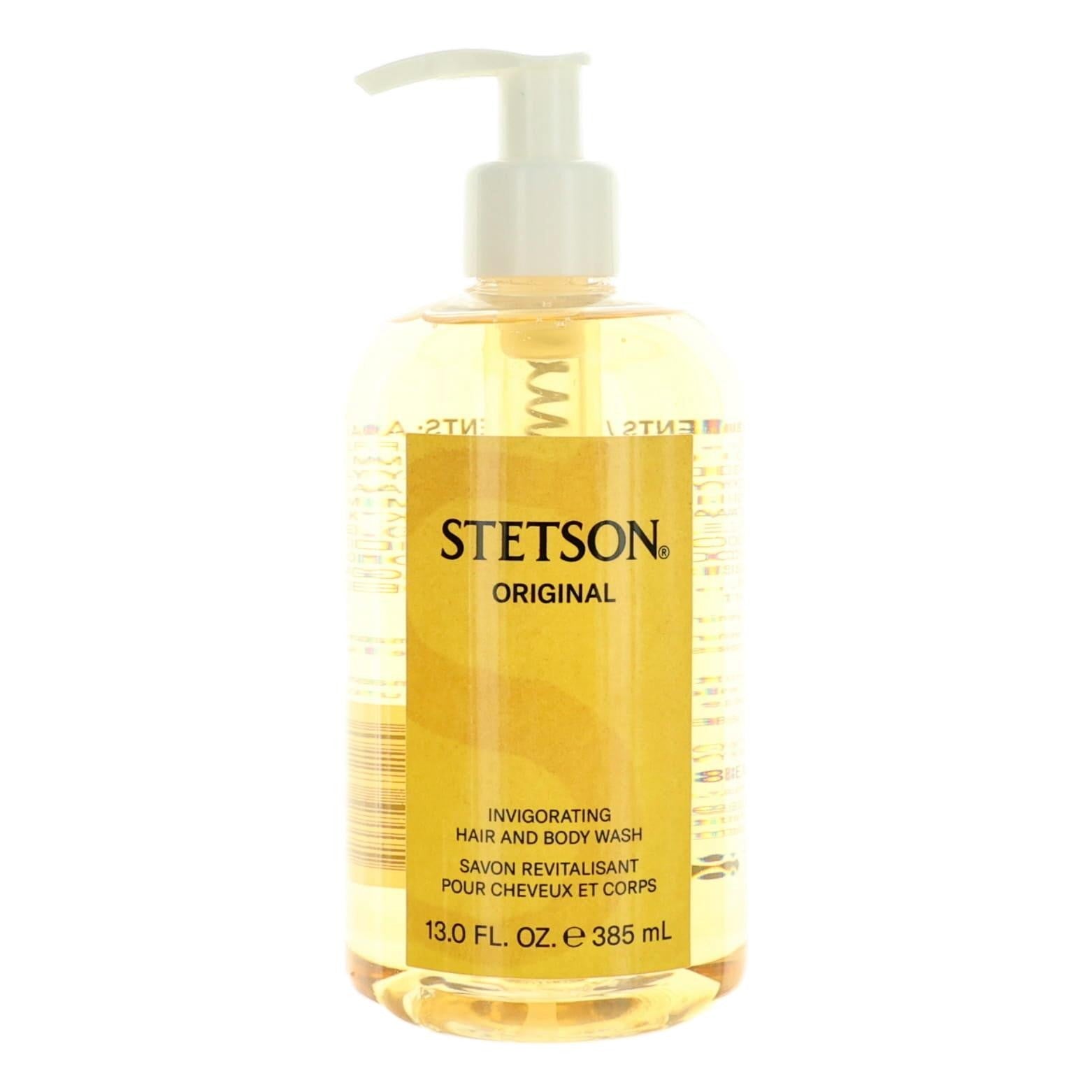 Stetson by Coty, 13 oz Invigorating Hair and Body Wash for Men by Coty