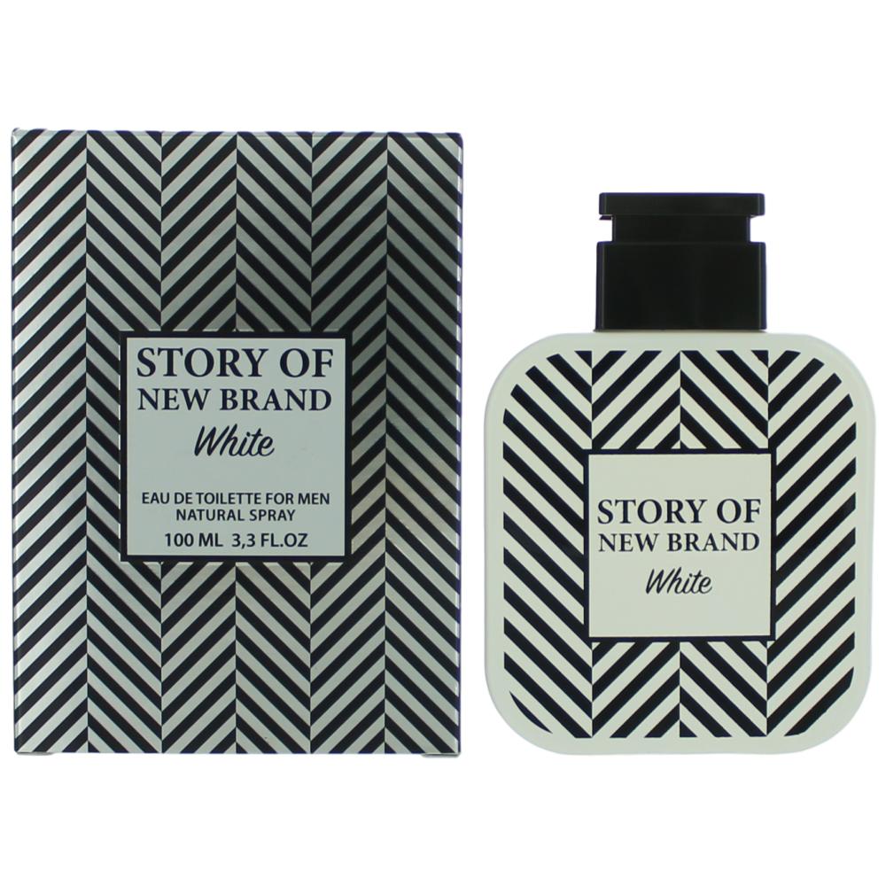 Story of New Brand White by New Brand, 3.3 oz EDT Spray for Men by New Brand