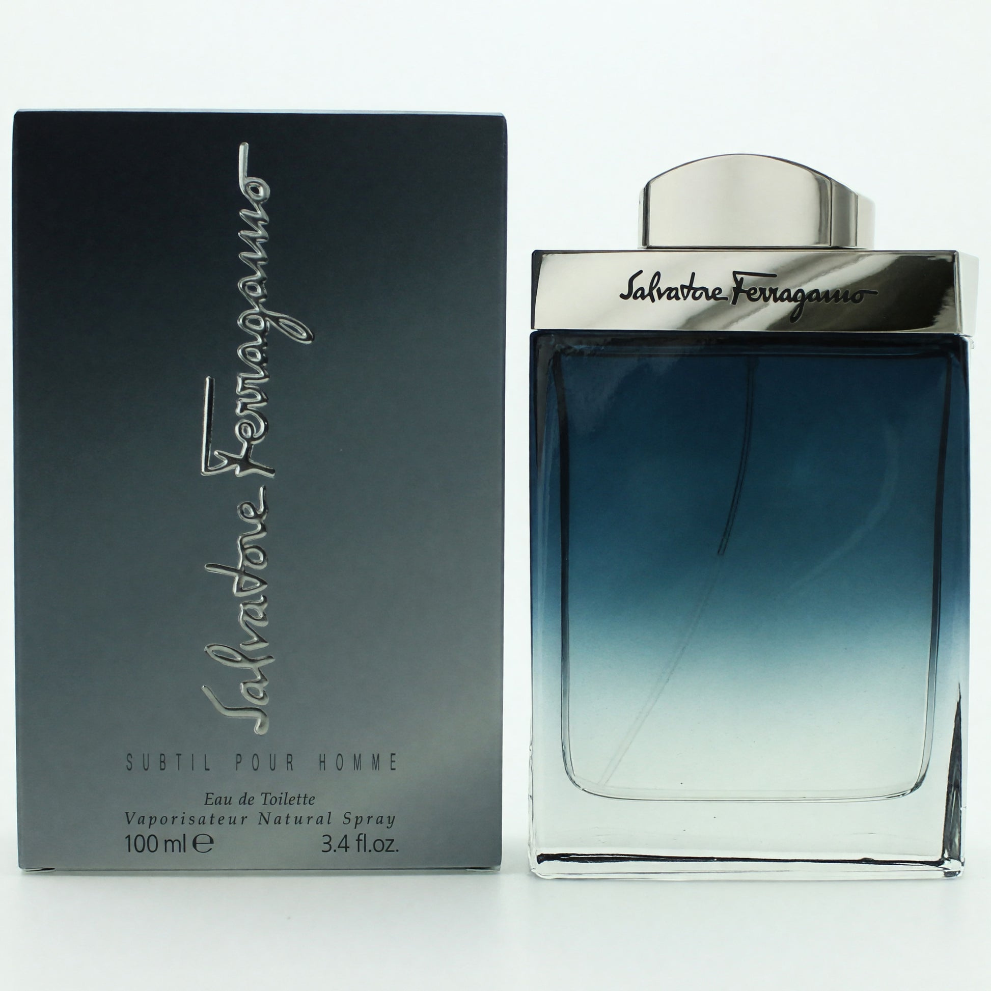 Subtil by Salvatore Ferragamo, 3.4 oz EDT Spray for Men by Salvatore Ferragamo