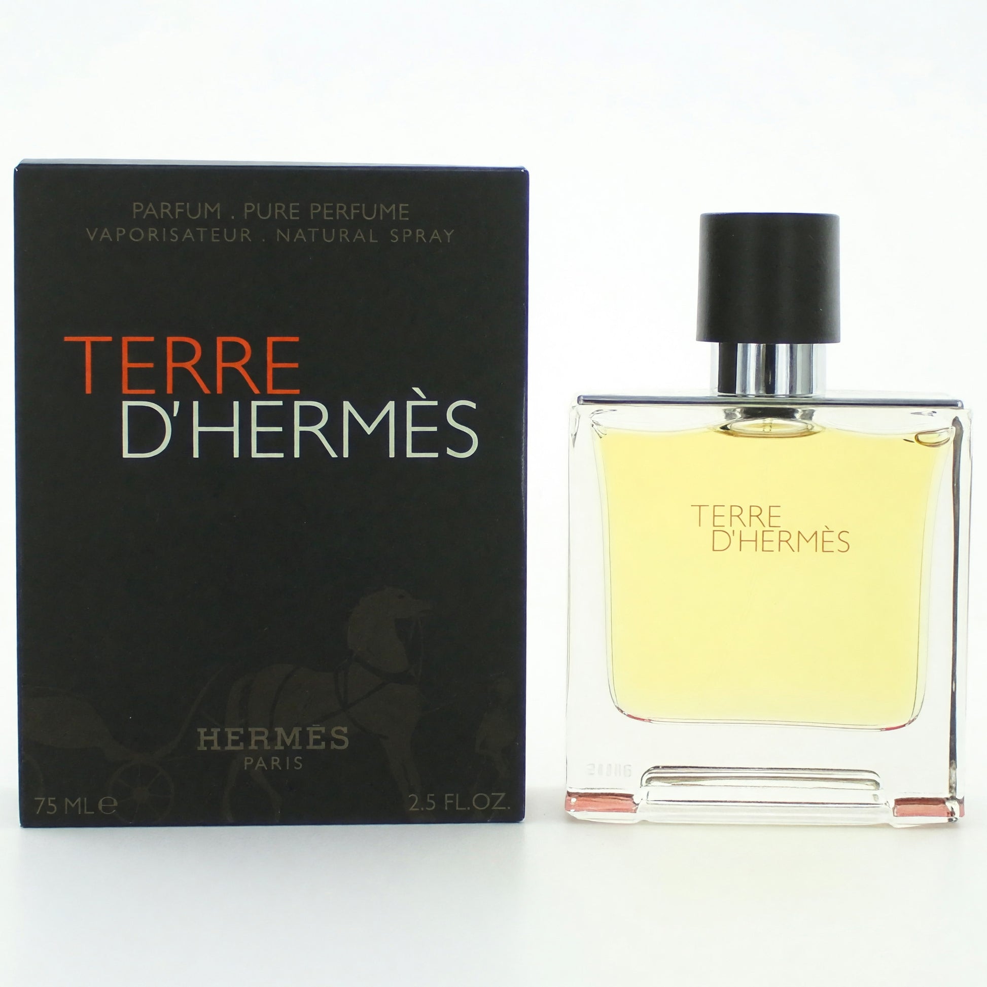 Terre D'Hermes by Hermes, 2.5 oz Pure Parfum Spray for Men by Hermes