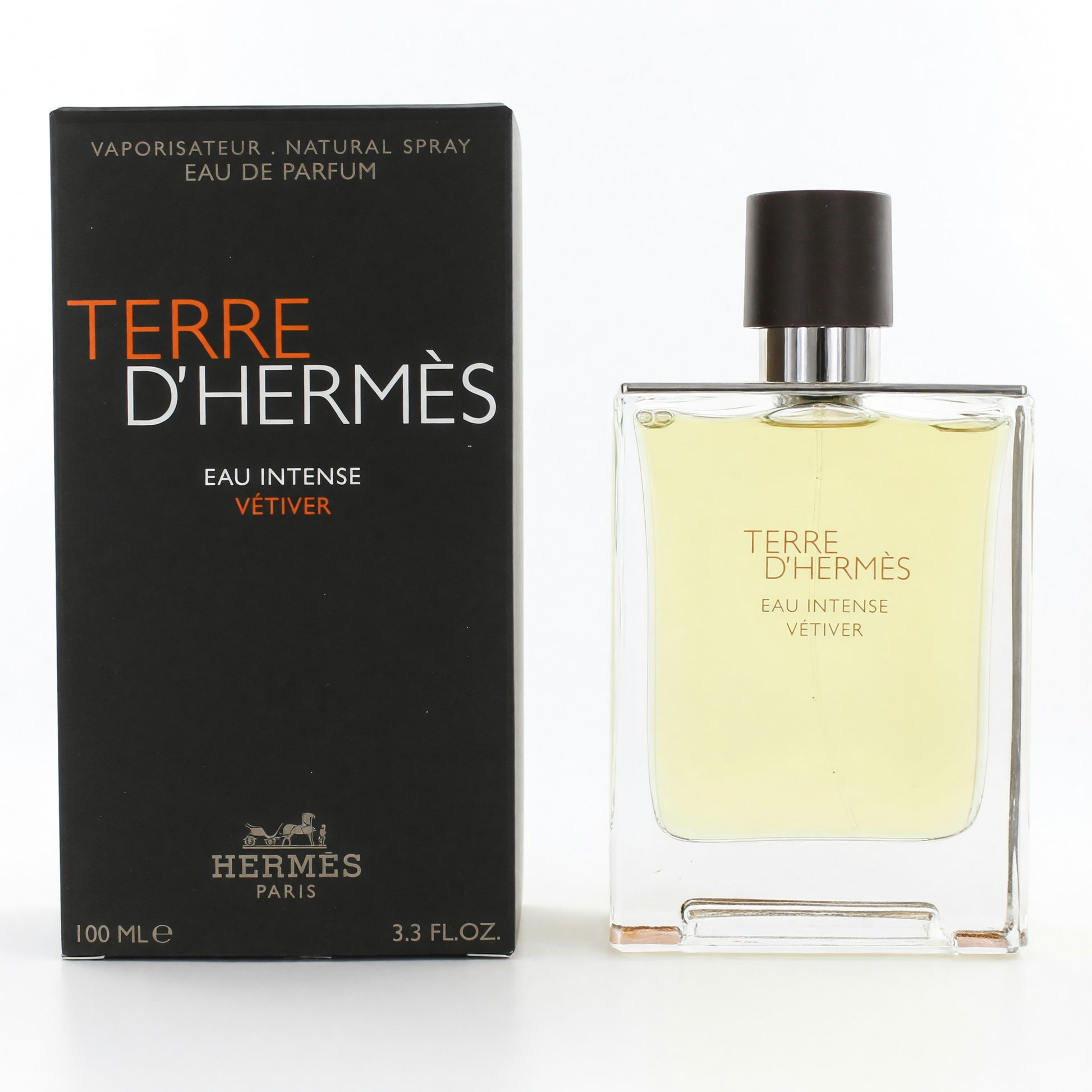 Terre D'Hermes Eau Intense Vetiver by Hermes, 3.3 oz EDP Spray for Men by Hermes