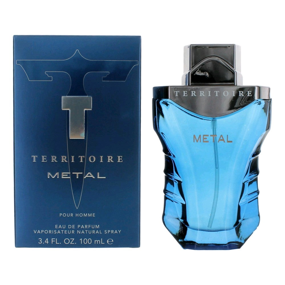 Territoire Metal by YZY, 3.4 oz EDP Spray for Men by Yzy
