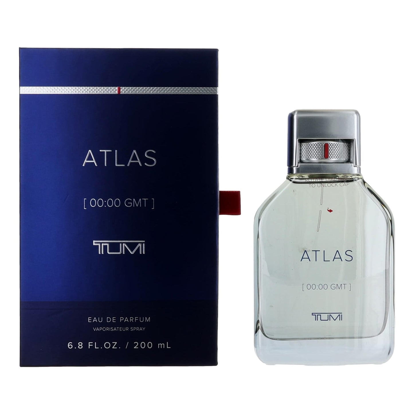 Atlas [00:00 GMT] by Tumi, 6.8 oz EDP Spray for Men by Tumi