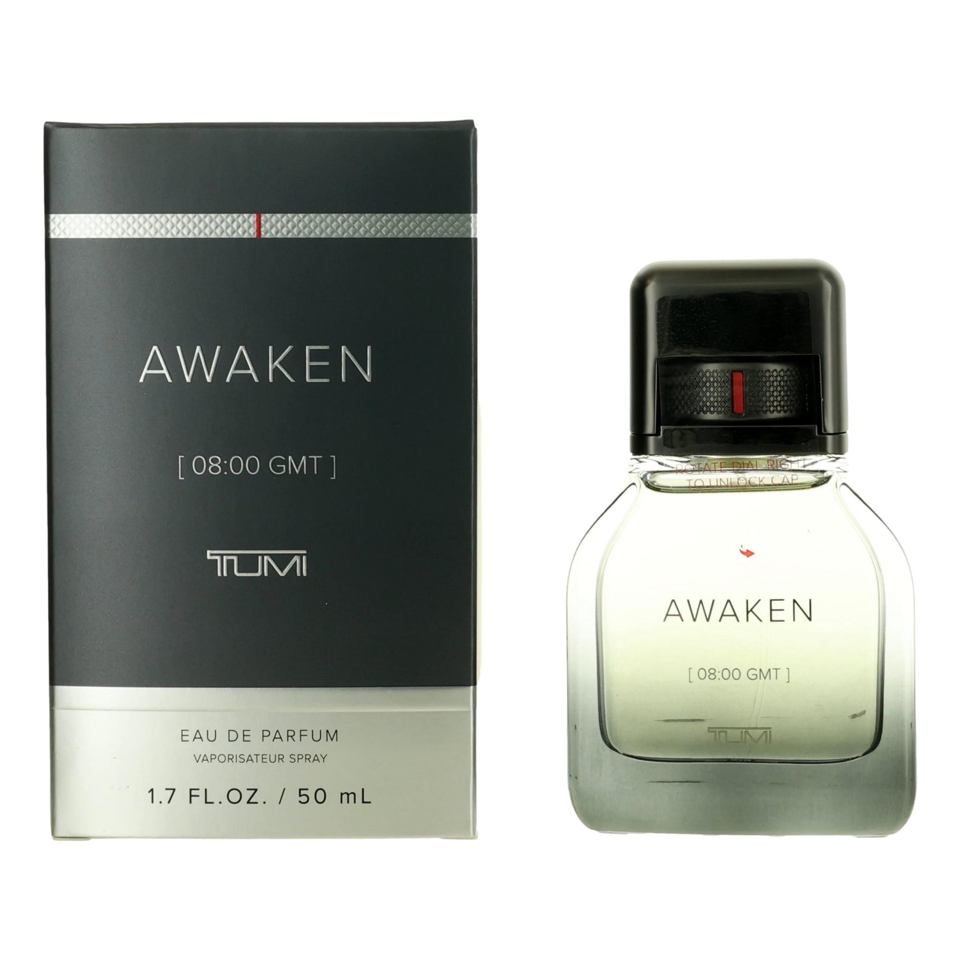 Awaken [08:00 GMT] by Tumi, 1.7 oz EDP Spray for Men by Tumi
