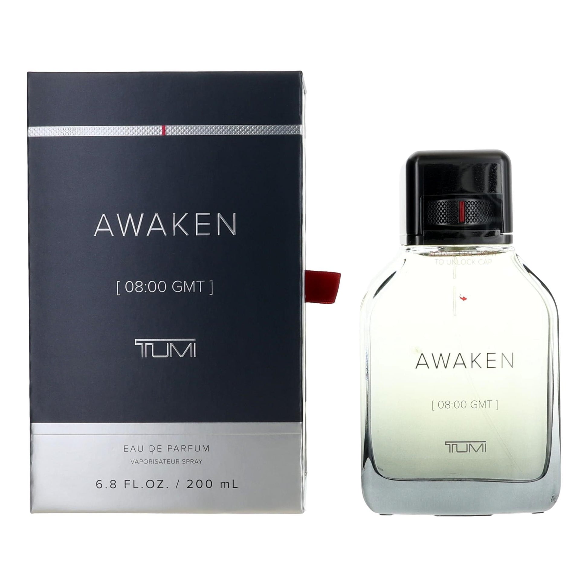 Awaken [08:00 GMT] by Tumi, 6.8 oz EDP Spray for Men by Tumi