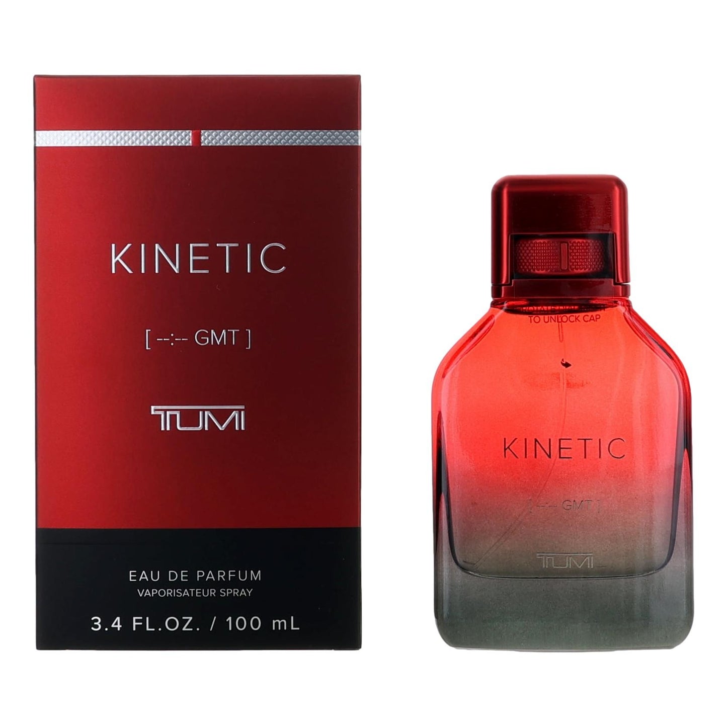Kinetic [--:-- GMT] by Tumi, 3.4 oz EDP Spray for Men by Tumi