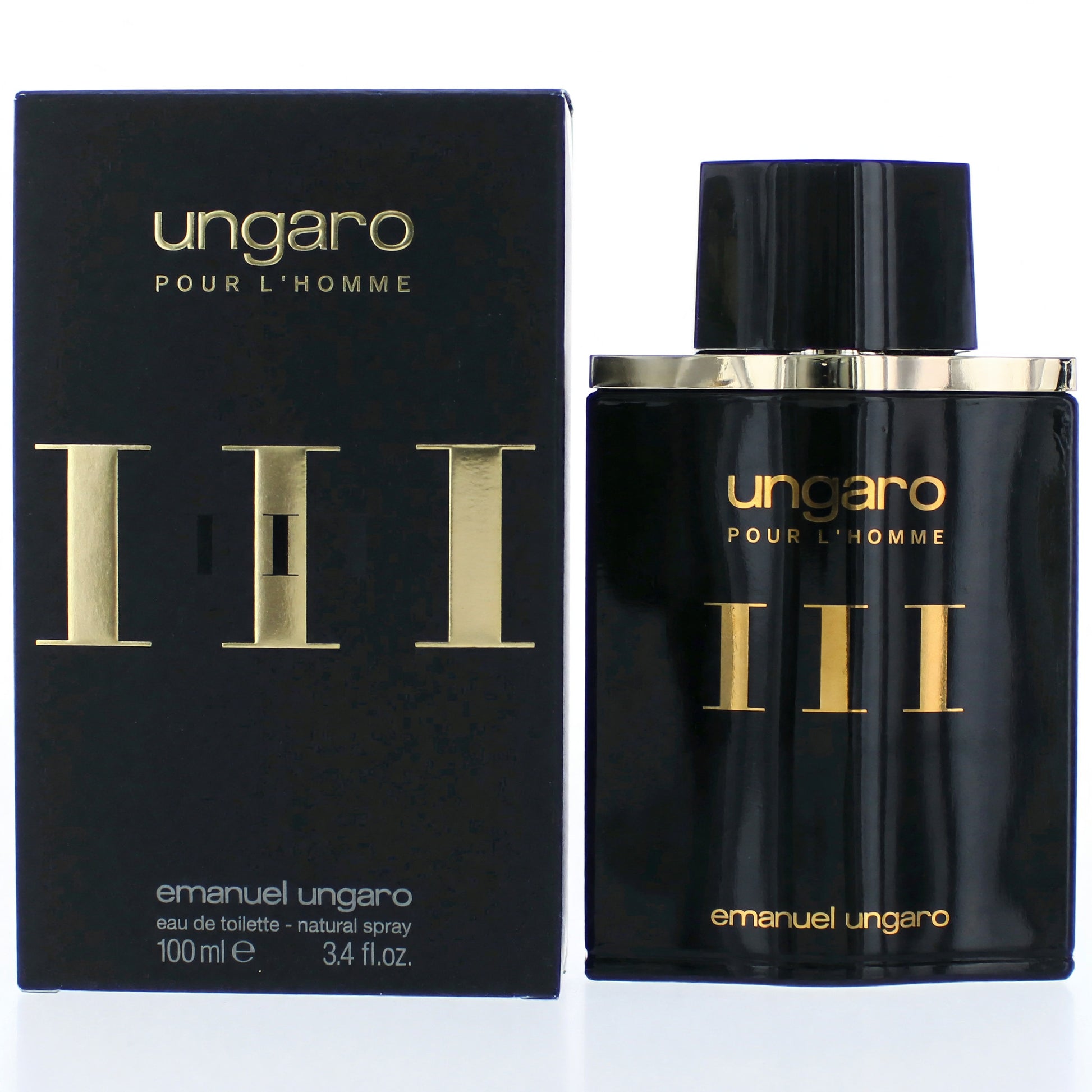 Ungaro Pour L'Homme III by Ungaro, 3.4 oz EDT Spray for Men by Emanuel Ungaro