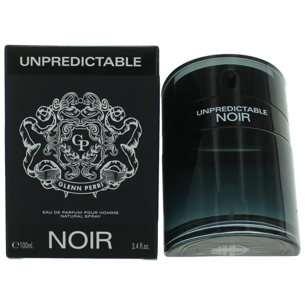 Unpredictable Noir Pour Homme by Glenn Perri, 3.4 oz EDP Spray for Men by Glenn Perri